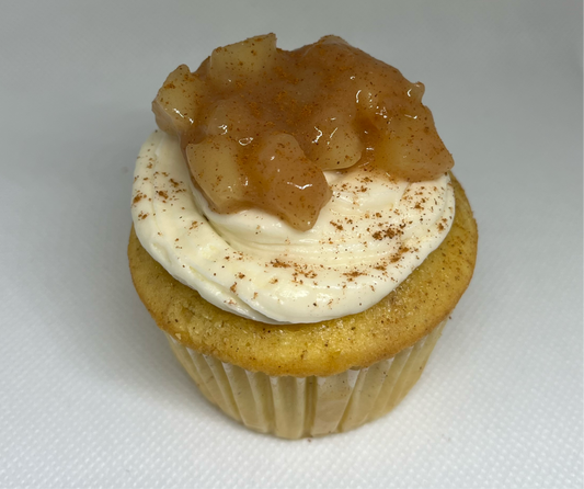 Exclusive-Apple Spice Cupcake