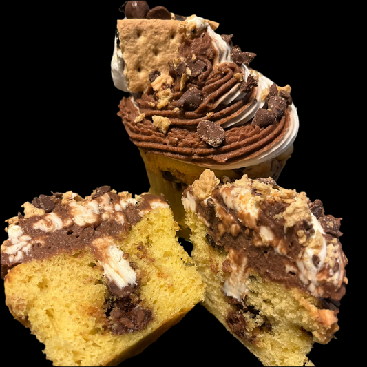 Exclusive-S’mores cupcake