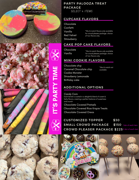 The Sweet Thangz Party Palooza Treat Packagez